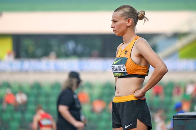 World Athletics U20 Championships Oregon 2026 EUGENE, UNITED STATES OF AMERICA - AUGUST 6, 2026 : Elenor Servatius (GER) competing during the World Athletics U20 Championships Oregon 2026 at Hayward Field on August 6, 2026 in Eugene, United States Of America. *** World Athletics U20 Championships, Oregon 2026 EUGENE, UNITED STATES OF AMERICA AUGUST 6, 2026 Elenor Servatius (GER) competing during the World Athletics U20 Championships Oregon 2026 at Hayward Field on August 6, 2026, in Eugene, United States of America Copyright: xBEAUTIFULxSPORTS DecaxText&Bildx