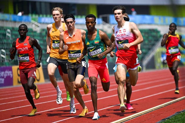 World Athletics U20 Championships Oregon 2026 EUGENE, UNITED STATES OF AMERICA - AUGUST 6, 2026 : Theo Hielscher (GER) competing during the World Athletics U20 Championships Oregon 2026 at Hayward Field on August 6, 2026 in Eugene, United States Of America. *** World Athletics U20 Championships, Oregon 2026 EUGENE, UNITED STATES OF AMERICA AUGUST 6, 2026 Theo Hielscher (GER) competing during the World Athletics U20 Championships Oregon 2026 at Hayward Field on August 6, 2026, in Eugene, United States of America Copyright: xBEAUTIFULxSPORTS DecaxText&Bildx