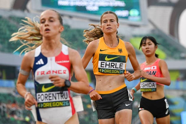 World Athletics U20 Championships Oregon 2026 EUGENE, UNITED STATES OF AMERICA - AUGUST 6, 2026 : Julia Ehrle (GER) competing during the World Athletics U20 Championships Oregon 2026 at Hayward Field on August 6, 2026 in Eugene, United States Of America. *** World Athletics U20 Championships, Oregon 2026 EUGENE, UNITED STATES OF AMERICA AUGUST 6, 2026 Julia Ehrle (GER) competing during the World Athletics U20 Championships Oregon 2026 at Hayward Field on August 6, 2026, in Eugene, United States of America Copyright: xBEAUTIFULxSPORTS DecaxText&Bildx