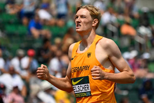 World Athletics U20 Championships Oregon 2026 EUGENE, UNITED STATES OF AMERICA - AUGUST 6, 2026 : Theo Hielscher (GER) competing during the World Athletics U20 Championships Oregon 2026 at Hayward Field on August 6, 2026 in Eugene, United States Of America. *** World Athletics U20 Championships, Oregon 2026 EUGENE, UNITED STATES OF AMERICA AUGUST 6, 2026 Theo Hielscher (GER) competing during the World Athletics U20 Championships Oregon 2026 at Hayward Field on August 6, 2026, in Eugene, United States of America Copyright: xBEAUTIFULxSPORTS DecaxText&Bildx