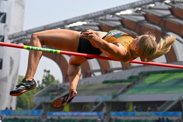 World Athletics U20 Championships Oregon 2026 EUGENE, UNITED STATES OF AMERICA - AUGUST 6, 2026 : Maria Schnemilich (GER) competing during the World Athletics U20 Championships Oregon 2026 at Hayward Field on August 6, 2026 in Eugene, United States Of America. *** World Athletics U20 Championships, Oregon 2026, EUGENE, UNITED STATES OF AMERICA AUGUST 6, 2026 Maria Schnemilich (GER) competing during the World Athletics U20 Championships Oregon 2026 at Hayward Field on August 6, 2026, in Eugene, United States of America Copyright: xBEAUTIFULxSPORTS DecaxText&Bildx
