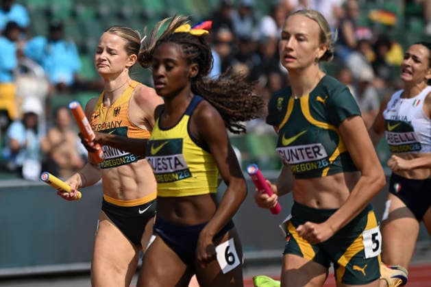 World Athletics U20 Championships Oregon 2026 EUGENE, UNITED STATES OF AMERICA - AUGUST 6, 2026 : Hannah Schwind (GER) competing during the World Athletics U20 Championships Oregon 2026 at Hayward Field on August 6, 2026 in Eugene, United States Of America. *** World Athletics U20 Championships Oregon 2026 EUGENE, UNITED STATES OF AMERICA AUGUST 6, 2026 Hannah Schwind (GER) competing during the World Athletics U20 Championships Oregon 2026 at Hayward Field on August 6, 2026, in Eugene, United States of America Copyright: xBEAUTIFULxSPORTS DecaxText&Bildx