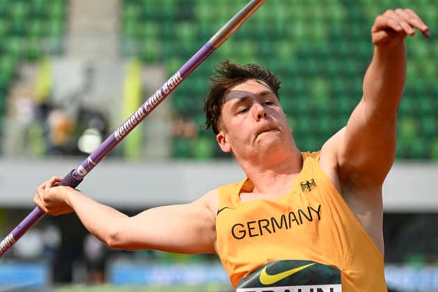 World Athletics U20 Championships Oregon 2026 EUGENE, UNITED STATES OF AMERICA - AUGUST 6, 2026 : Mogens Braun (GER) competing during the World Athletics U20 Championships Oregon 2026 at Hayward Field on August 6, 2026 in Eugene, United States Of America. *** World Athletics U20 Championships, Oregon 2026 EUGENE, UNITED STATES OF AMERICA AUGUST 6, 2026 Mogens Braun (GER) competing during the World Athletics U20 Championships Oregon 2026 at Hayward Field on August 6, 2026, in Eugene, United States of America Copyright: xBEAUTIFULxSPORTS DecaxText&Bildx