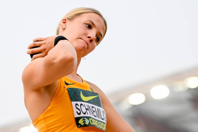 World Athletics U20 Championships Oregon 2026 EUGENE, UNITED STATES OF AMERICA - AUGUST 6, 2026 : Maria Schnemilich (GER) competing during the World Athletics U20 Championships Oregon 2026 at Hayward Field on August 6, 2026 in Eugene, United States Of America. *** World Athletics U20 Championships, Oregon 2026 EUGENE, UNITED STATES OF AMERICA AUGUST 6, 2026 Maria Schnemilich (GER) competing during the World Athletics U20 Championships Oregon 2026 at Hayward Field on August 6, 2026, in Eugene, United States of America Copyright: xBEAUTIFULxSPORTS DecaxText&Bildx