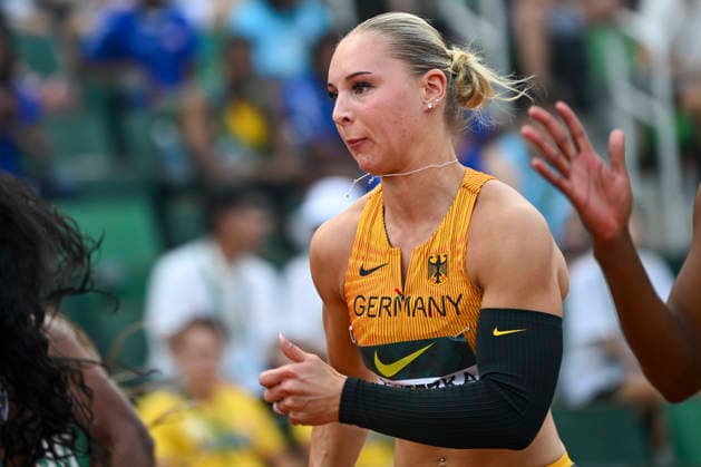World Athletics U20 Championships Oregon 2026 EUGENE, UNITED STATES OF AMERICA - AUGUST 6, 2026 : Emma Goretzka (GER) competing during the World Athletics U20 Championships Oregon 2026 at Hayward Field on August 6, 2026 in Eugene, United States Of America. *** World Athletics U20 Championships, Oregon 2026, EUGENE, UNITED STATES OF AMERICA AUGUST 6, 2026 Emma Goretzka (GER) competing during the World Athletics U20 Championships Oregon 2026 at Hayward Field on August 6, 2026, in Eugene, United States of America Copyright: xBEAUTIFULxSPORTS DecaxText&Bildx