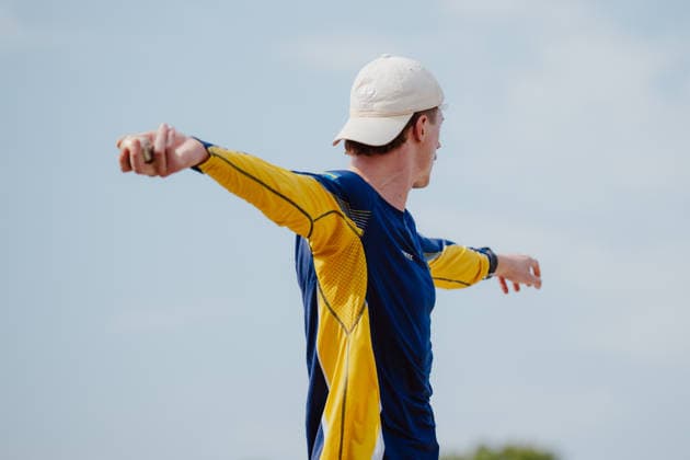 VARIOUS SPORTS - World Championship, WM, Weltmeisterschaft 2026 WIENER NEUSTADT,AUSTRIA,06.AUG.26 - VARIOUS SPORTS - CISM World Championship 2026, military pentathlon. Image shows Joel Aaberg (SWE).  GEPAxpictures xAlexanderxSolc