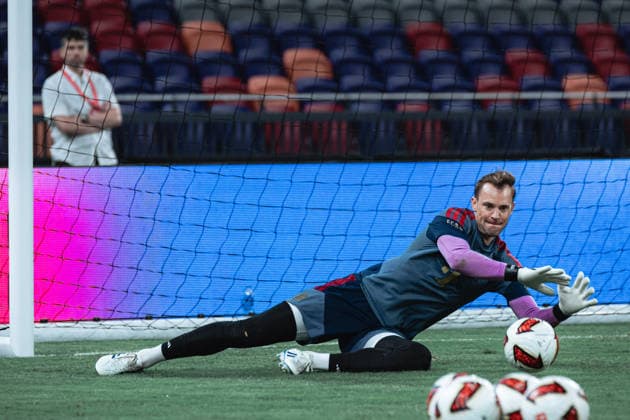 August 6, 2026, Hong Kong, China: MANUEL NEUER of FC Bayern Munich in action during Audi Football Summit 2026 FC Bayern Munich open training at Kai Tak Stadium in Hong Kong on August 6, 2026. Audi Football Summit 2026 FC Bayern Munich Open Training  - ZUMAn333 20260806_znp_n333_077 Copyright: xKaxLokxNgx