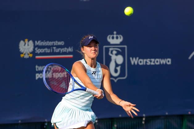 WARSZAWA 06.08.2026 TURNIEJ WTA, Tennis Damen 125 WARSAW T-MOBILE POLISH OPEN - CWIERCFINAL --- TENNIS TOURNAMENT WTA 125 WARSAW T-MOBILE POLISH OPEN - QUARTERFINAL MATCH VENDULA VALDEMANNOVA FOT. ANNA KLEPACZKO FOTOPYK NEWSPIX.PL --- newspix.pl 