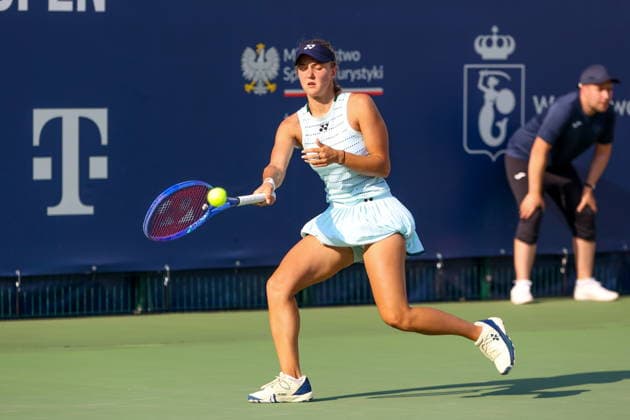 WARSZAWA 06.08.2026 TURNIEJ WTA, Tennis Damen 125 WARSAW T-MOBILE POLISH OPEN - CWIERCFINAL --- TENNIS TOURNAMENT WTA 125 WARSAW T-MOBILE POLISH OPEN - QUARTERFINAL MATCH VENDULA VALDEMANNOVA FOT. ANNA KLEPACZKO FOTOPYK NEWSPIX.PL --- newspix.pl 