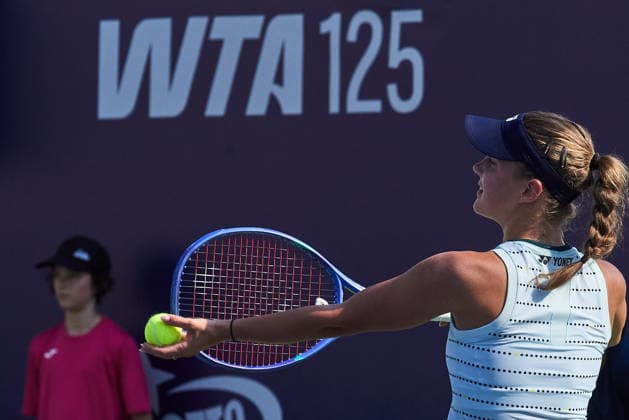 Warszawa 06.08.2026. Tennis. WTA, Tennis Damen 125 Warsaw T-Mobile Polish Open, day 5, Warsaw, Poland --- Tenis. Turniej WTA 125 Warsaw T-Mobile Polish Open, dzien 5, Warszawa Persons shown : Vendula Valdmannova (CZE) Fot. Dominika Chmura Arena Akcji NEWSPIX.PL --- newspix.pl 