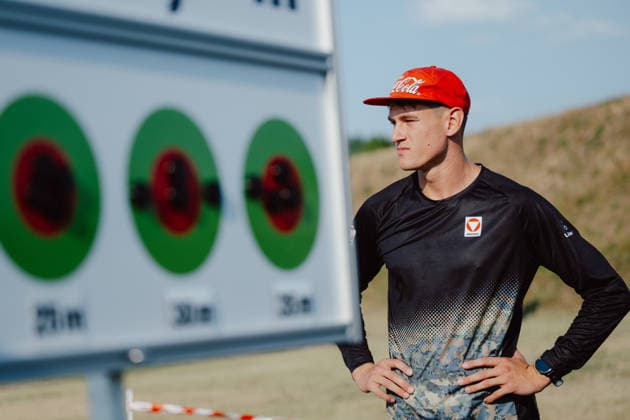 VARIOUS SPORTS - World Championship, WM, Weltmeisterschaft 2026 WIENER NEUSTADT,AUSTRIA,06.AUG.26 - VARIOUS SPORTS - CISM World Championship 2026, military pentathlon. Image shows Bjoern Unger (AUT).  GEPAxpictures xAlexanderxSolc