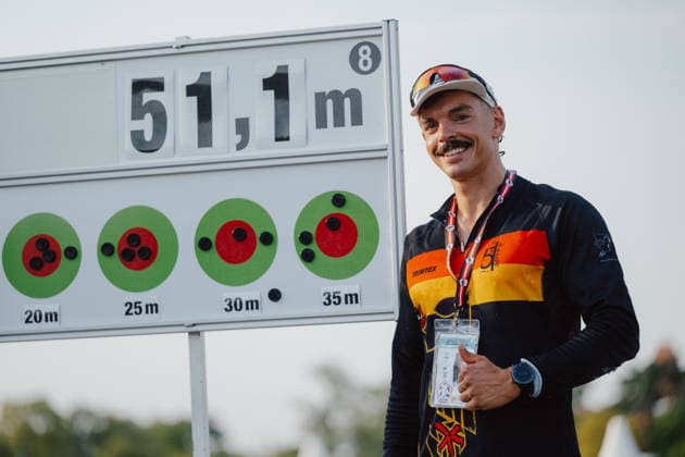 Sport Bilder des Tages VARIOUS SPORTS - World Championship, WM, Weltmeisterschaft 2026 WIENER NEUSTADT,AUSTRIA,06.AUG.26 - VARIOUS SPORTS - CISM World Championship 2026, military pentathlon. Image shows Yves Parisi (GER).  GEPAxpictures xAlexanderxSolc