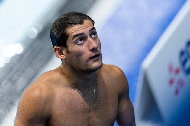 SWIMMING - EAC 2026 PARIS,FRANCE,06.AUG.26 - SWIMMING - European Aquatics Championships Paris 2026, diving, 10m platform, men. Image shows Dariush Lotfi (AUT).  GEPAxpictures xPhilippxBrem