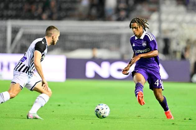 PAOK v RSC Anderlecht - UEFA Europa League THESSALONIKI, GREECE - AUGUST 06 : Onia Seke Jayden forward of RSC Anderlecht during the UEFA Europa League third qualifying round1st leg match between PAOK and RSC Anderlecht on August 6, 2026 in Thessaloniki, Greece, 06 08 2026 Thessaloniki Greece  Copyright: xJanxDexMeuleneirx