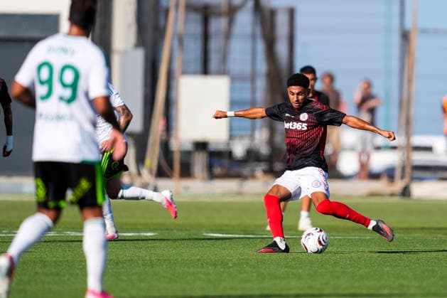 August 6, 2026, Gibraltar, Gibraltar, England: Ayman El Ghobasy of Lincoln Red Imps FC in action during the third qualifying round UEFA Europa League Leg One football match played between Lincoln Red Imps FC and AC Omonia Nicosia at Europa Point stadium on August 6, 2026, in Gibraltar, England Gibraltar England - ZUMAa181 20260806_zaa_a181_038 Copyright: xJoaquinxCorcherox