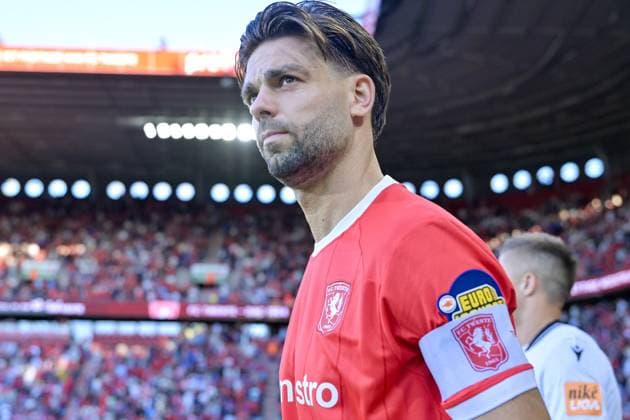ENSCHEDE , 06Ã08-2026 , Stadium Grolsch Veste , season 2026 2027 , UEFA Europa League play-off football , match between FC Twente and FC DAC 1904 , picture shows FC Twente player Robin Propper Twente - DAC 1904  x205489795x Copyright: