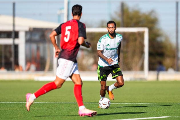 August 6, 2026, Gibraltar, Gibraltar, England: Jaden Montnor of AC Omonia Nicosia in action during the third qualifying round UEFA Europa League Leg One football match played between Lincoln Red Imps FC and AC Omonia Nicosia at Europa Point stadium on August 6, 2026, in Gibraltar, England Gibraltar England - ZUMAa181 20260806_zaa_a181_053 Copyright: xJoaquinxCorcherox