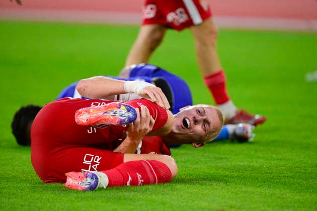 FOOTBALL : AS Monaco VS Getafe CF - 06 08 2026 Mika Biereth (ASM) - Pre-season friendly between AS Monaco and Getafe CF on August 6, 2026 at the Louis II Stadium in Monaco. MonacoMonaco  Copyright: xWilliamxCannarellax