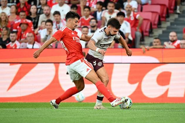 Claudio Braga of Heart of Midlothian Benfica v Hearts, UEFA Europa League, 3rd Qualifying Round, Football, Estadio da Luz, Lisbon, Portugal - 06 Aug 2026Lisbon Estadio da Luz Scotland Portugal  Copyright: xZedxJameson Shutterstockx 17050166al