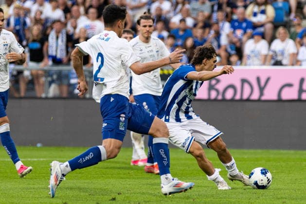 Poznan 06.08.2026. Football UEFA Europa League match between Lech Poznan and Klaksvik in Poznan, Poland --- Mecz pilka nozna UEFA Europa League pomiedzy Lechem Poznan a Klaksvik w Poznaniu Persons Shown : Pablo Rodriguez, Gaston Tellechea Fot. Tomasz Kluczynski Arena Akcji NEWSPIX.PL --- newspix.pl 