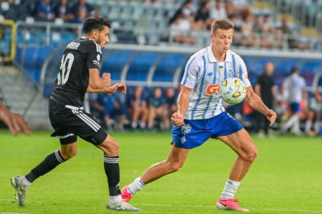 LUBLIN 06.08.2026 MECZ III RUNDA ELIMINACYJNA LIGA KONFERENCJI SEZON 2026 2027: DYNAMO KIJOW - QARABAG AGDAM --- UEFA CONFERENCE LEAGUE THIRD QUALIFYING ROUND FIRST MATCH: FC DYNAMO KYIV - QARABAG AGDAM OLEKSII SYCH FOT. MICHAL TRZPIS 400MM.PL NEWSPIX.PL --- newspix.pl 