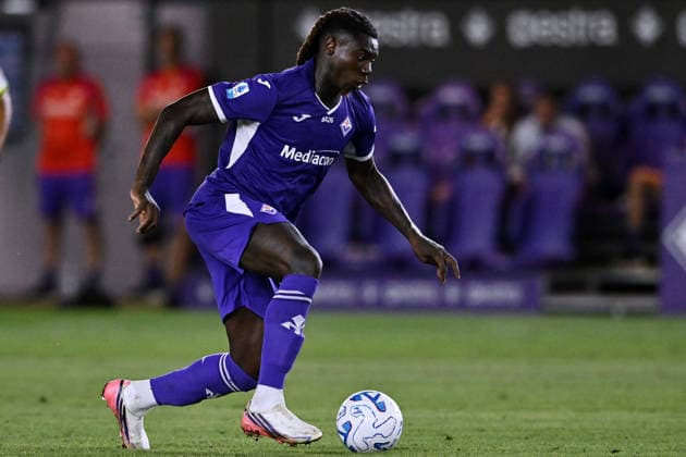 Mp Firenze 06 08 2026 - amichevole Fiorentina-Deportivo La Coruna foto Matteo Papini Image nella foto: Moise Kean 