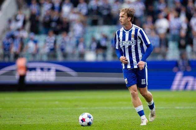 260806 Noah Tolf of IFK Göteborg during the UEFA Conference League qualification match between IFK Göteborg and Gent on August 6, 2026 in Göteborg. Photo: Michael Erichsen BILDBYRAN COP 89 MI1007 bbeng conference league football fotball fotboll gent ifk göteborg kval qualification qualifying round soccer uefa conference league *** August 6, 2026: Noah Tolf of IFK Göteborg during the UEFA Conference League qualifying match between IFK Göteborg and Gent on August 6, 2026 in Gothenburg. Photo by Michael Erichsen, BILDBYRAN COP 89 MI1007 bbeng conference league football soccer gent ifk göteborg qual qualification qualifying round uefa conference league  Copyright: MICHAELxERICHSEN BB260806MI062