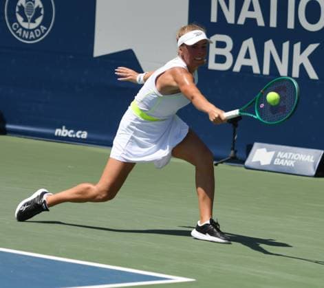 RECORD DATE NOT STATED TORONTO, KANADA 05.08.2026 MAGDALENA FRECH VS. JESSICA PEGULA NZ MAGDA FRECH FOT.FIGURA PETER NEWSPIX.PL TORONTO, CANADA - AUGUST : Magda Frech of Poland during match against Jessica Pegue in WTA, Tennis Damen 1000 National Bank Open in Toronto, Canada on August 5, 2026 Photographer: Figura Peter Newspix.pl --- Newspix.pl  Frech26