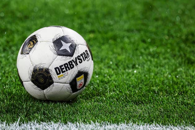 SOCCER - UEFA EL, RBS vs Pafos SALZBURG,AUSTRIA,06.AUG.26 - SOCCER - UEFA Europa League, qualification, Red Bull Salzburg vs Pafos FC. Image shows a feature of the matchball.  GEPAxpictures xDavidxGeieregger