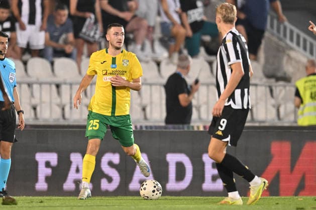 PARTIZAN vs TOBOL ANTONIO BORSIC football Partizan vs Tobol UEFA Conference league qualification match at Partizan stadium, Belgrade 06.08.2026 Foto: FOOTBALL, QUALIFICATION, UEFA CONFERENCE LEAGUE, PARTIZAN, TOBOL Belgrade Partizan stadium Serbia Copyright: xMarkoxMetlas xMNxPressx