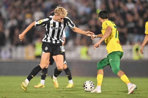 PARTIZAN vs TOBOL ERIK KOJZEK football Partizan vs Tobol UEFA Conference league qualification match at Partizan stadium, Belgrade 06.08.2026 Foto: FOOTBALL, QUALIFICATION, UEFA CONFERENCE LEAGUE, PARTIZAN, TOBOL Belgrade Partizan stadium Serbia Copyright: xMarkoxMetlas xMNxPressx