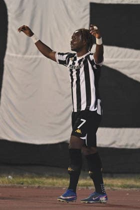 PARTIZAN vs TOBOL CHAKA TRAORE Caka Traore football Partizan vs Tobol UEFA Conference league qualification match at Partizan stadium, Belgrade 06.08.2026 Foto: FOOTBALL, QUALIFICATION, UEFA CONFERENCE LEAGUE, PARTIZAN, TOBOL Belgrade Partizan stadium Serbia Copyright: xMarkoxMetlas xMNxPressx