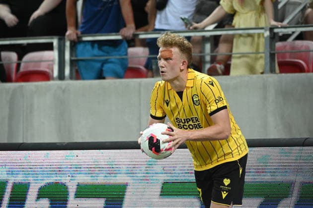 MISZKOLC 06.08.2026 PIERWSZY MECZ III RUNDA ELIMINACJYJNA LIGA KONFERENCJI SEZON 2026 27: HAPOEL TEL AVIV - GKS KATOWICE --- UEFA CONFERENCE LEAGUE THIRD QUALIFYING ROUND FIRST MATCH: HAPOEL TEL AVIV - GKS KATOWICE MATEUSZ KOWALCZYK FOT. KRZYSZTOF HELIOS 400MM NEWSPIX.PL --- newspix.pl 