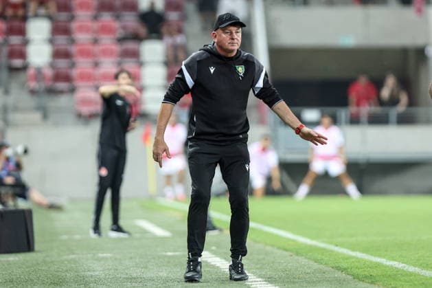 06.08.2026, Miszkolc Liga Konferencji UEFA sezon 2026 27 runda III kwalifikacji, Hapoel Tel Aviv - GKS Katowice - UEFA Conference League football Match season 2026 27 round III qualification Hapoel Tel Awiw - GKS Katowice Nz. Rafal Gorak Fot. Michal Chwieduk Arena Akcji NEWSPIX.PL --- newspix.pl 