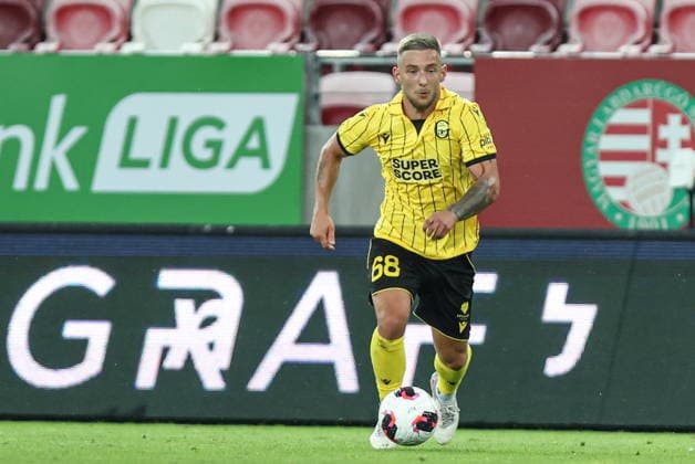 06.08.2026, Miszkolc Liga Konferencji UEFA sezon 2026 27 runda III kwalifikacji, Hapoel Tel Aviv - GKS Katowice - UEFA Conference League football Match season 2026 27 round III qualification Hapoel Tel Awiw - GKS Katowice Nz. Bartosz Wolski Fot. Michal Chwieduk Arena Akcji NEWSPIX.PL --- newspix.pl 