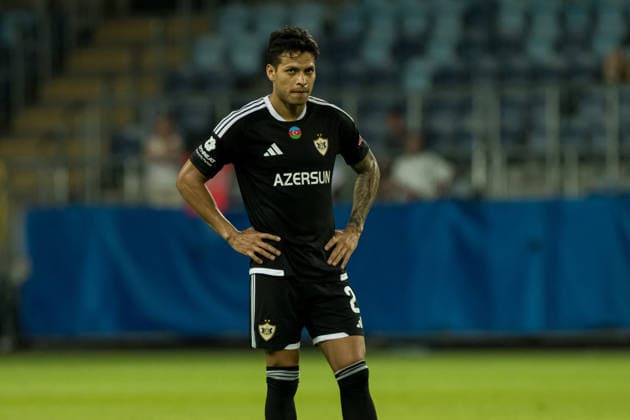 Matheus Silva seen during UEFA Conference League 26 27 3rd qualifying round 1st leg match between teams of Dinamo Kyiv and Qarabag FK (Jan Borys Ball Raw Images) Lublin Arena Lublin Poland Copyright: xJanxBorysx janborys_dynamo_qarabag_2627-7
