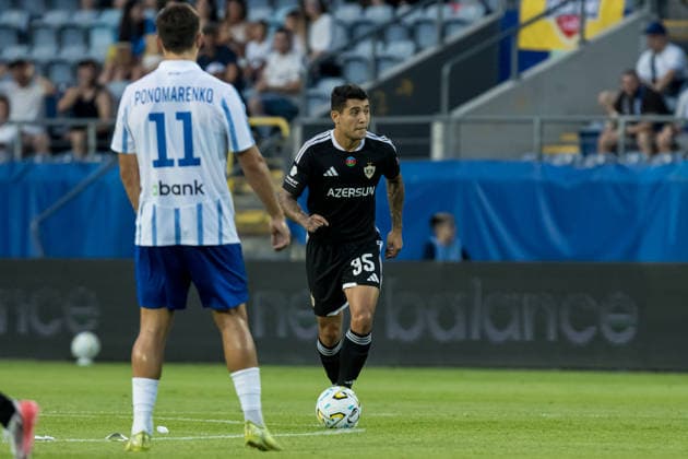 Pedro Bicalho seen during UEFA Conference League 26 27 3rd qualifying round 1st leg match between teams of Dinamo Kyiv and Qarabag FK (Jan Borys Ball Raw Images) Lublin Arena Lublin Poland Copyright: xJanxBorysx janborys_dynamo_qarabag_2627-17