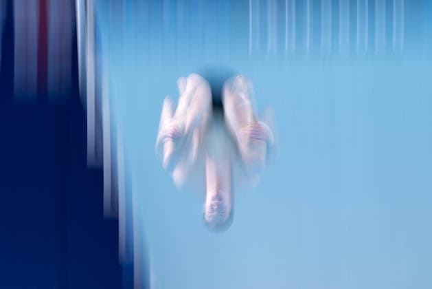 Men 10m platform diving final European Aquatics Championships - Saint-Denis Germany s diver Ole Johannes Rosler competes in the men s 10m platform diving final event during the LEN European Aquatics Championships, at the Olympic Aquatics Centre in Saint-Denis, northeastern suburbs of Paris on August 6, 2026. Photo by Raphael Lafargue ABACAPRESS.COM Saint-Denis France  Copyright: xLafarguexRaphael ABACAx
