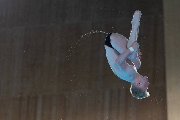 Men 10m platform diving final European Aquatics Championships - Saint-Denis Germany s diver Jaden Shiloh Eikermann Gregorchuk competes in the men s 10m platform diving final event during the LEN European Aquatics Championships, at the Olympic Aquatics Centre in Saint-Denis, northeastern suburbs of Paris on August 6, 2026. Photo by Raphael Lafargue ABACAPRESS.COM Saint-Denis France  Copyright: xLafarguexRaphael ABACAx
