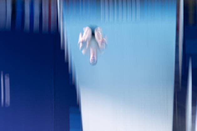 Men 10m platform diving final European Aquatics Championships - Saint-Denis Germany s diver Ole Johannes Rosler competes in the men s 10m platform diving final event during the LEN European Aquatics Championships, at the Olympic Aquatics Centre in Saint-Denis, northeastern suburbs of Paris on August 6, 2026. Photo by Raphael Lafargue ABACAPRESS.COM Saint-Denis France  Copyright: xLafarguexRaphael ABACAx