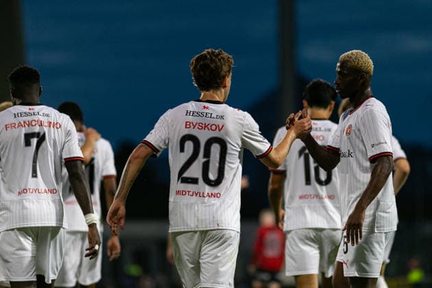 seen celebration after score goal during UEFA Conference League qualifying game between teams of Bohemians FC and FC Midtjylland (Maria Eduarda Lopes Ball Raw Images) Dublin Tallaght Stadium Ireland Copyright: xMariaxEduardaxLopesx Maria Eduarda Lopes Sebold (145 de 146)