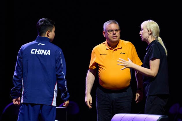 Referee General view, AUGUST 6, 2026 - Table tennis, Tischtennis : WTT Champions Yokohama 2026 Womens singles round of 16 at Yokohama BUNTAI, Kanagawa, Japan. Noxthirdxpartyxsales  aflo_340216026 KenxAsakurax