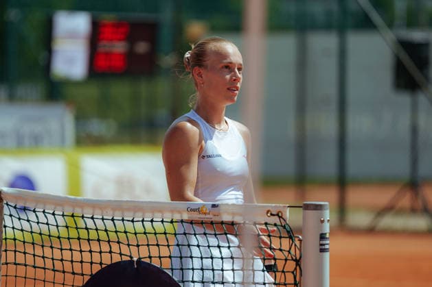 Leipzig Open 2026 - W75 Leipzig - Achtelfinale: Elena Malygina (EST) - Laima Vladson (UZB) Elena Malygina (EST) am 06.08.2026 im Leipziger Tennisclub 1990 e.V., Leipzig (Sachsen) Leipzig Leipziger Tennisclub 1990 e.V. Sachsen Deutschland *** Leipzig Open 2026 W75 Leipzig Round of 16 Elena Malygina (EST) vs. Laima Vladson (UZB) Elena Malygina (EST) on August 6, 2026, at the Leipziger Tennisclub 1990 e.V., Leipzig, Saxony, Leipzig, Leipziger Tennisclub 1990 e.V., Saxony, Germany