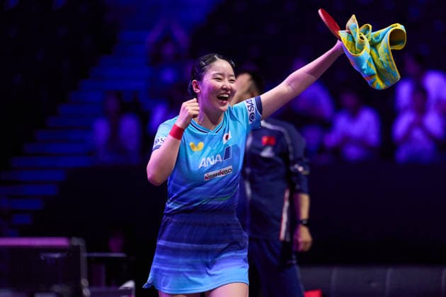 Miwa Harimoto (JPN), AUGUST 6, 2026 - Table tennis, Tischtennis : WTT Champions Yokohama 2026 Womens singles round of 16 at Yokohama BUNTAI, Kanagawa, Japan. Noxthirdxpartyxsales  aflo_340214318 KenxAsakurax