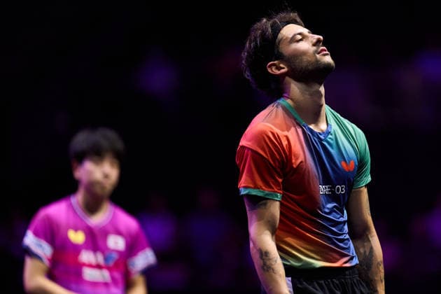 Joao Geraldo (POR), AUGUST 6, 2026 - Table tennis, Tischtennis : WTT Champions Yokohama 2026 Mens singles round of 16 at Yokohama BUNTAI, Kanagawa, Japan. Noxthirdxpartyxsales  aflo_340215973 KenxAsakurax