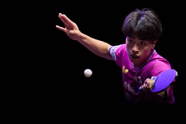 Hiroto Shinozuka (JPN), AUGUST 6, 2026 - Table tennis, Tischtennis : WTT Champions Yokohama 2026 Mens singles round of 16 at Yokohama BUNTAI, Kanagawa, Japan. Noxthirdxpartyxsales  aflo_340215969 KenxAsakurax