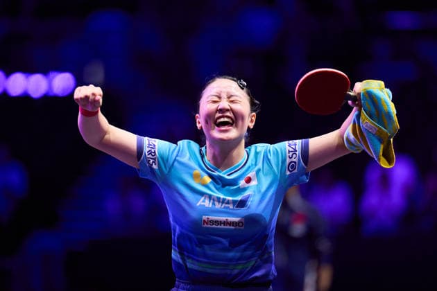Miwa Harimoto (JPN), AUGUST 6, 2026 - Table tennis, Tischtennis : WTT Champions Yokohama 2026 Womens singles round of 16 at Yokohama BUNTAI, Kanagawa, Japan. Noxthirdxpartyxsales  aflo_340216003 KenxAsakurax