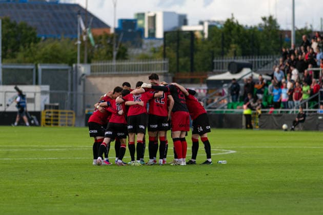 seen during UEFA Conference League qualifying game between teams of Bohemians FC and FC Midtjylland (Maria Eduarda Lopes Ball Raw Images) Dublin Tallaght Stadium Ireland Copyright: xMariaxEduardaxLopesx marialopes_equipa_equipa_2627 (206 de 102)