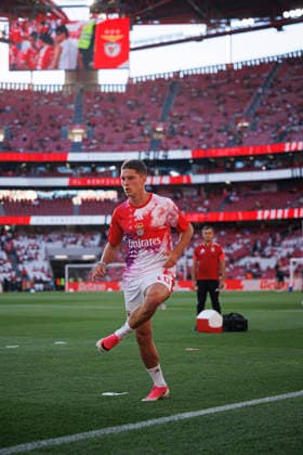 Georgiy Sudakov seen during UEFA Europa League qualifying game between teams of SL Benfica and Heart of Midlothian FC (Maciej Rogowski Ball Raw Images PT) Lisbon Estadio Da Luz Portugal Copyright: xMaciejxRogowskix maciejrogowski_slbenfica_hearts_2627_5-10