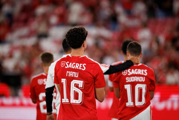 Manu Silva seen during UEFA Europa League qualifying game between teams of SL Benfica and Heart of Midlothian FC (Maciej Rogowski Ball Raw Images PT) Lisbon Estadio Da Luz Portugal Copyright: xMaciejxRogowskix maciejrogowski_slbenfica_hearts_2627_5-367